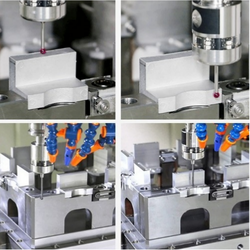 fluxo de revisão de engenharia, inspeção e entrega para componentes CNC de 5 eixos