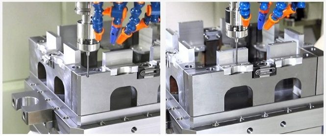 componentes mecânicos personalizados para fabricação CNC de 5 eixos