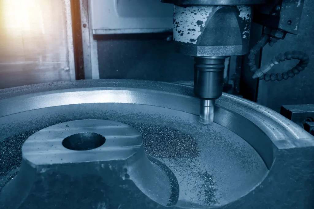usinagem CNC de peças fundidas para avaliação de projeto, acabamento e produção